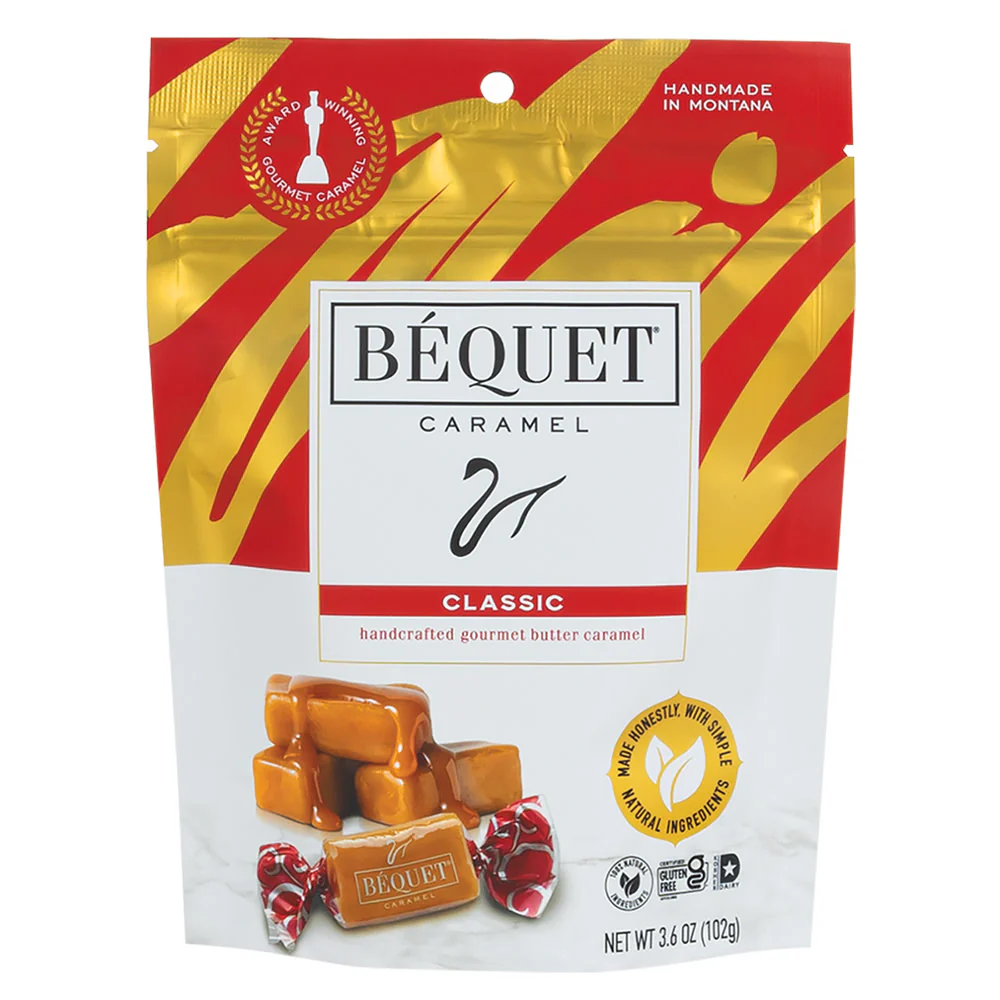Bequet Classic Caramel Pouches - 12ct