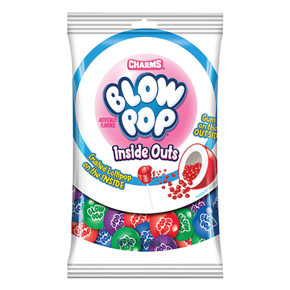 Blow Pop Inside Outs Peg Bags - 8ct