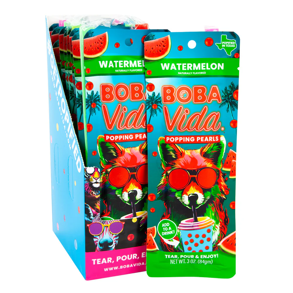 Bobavida Popping Boba Watermelon - 10ct
