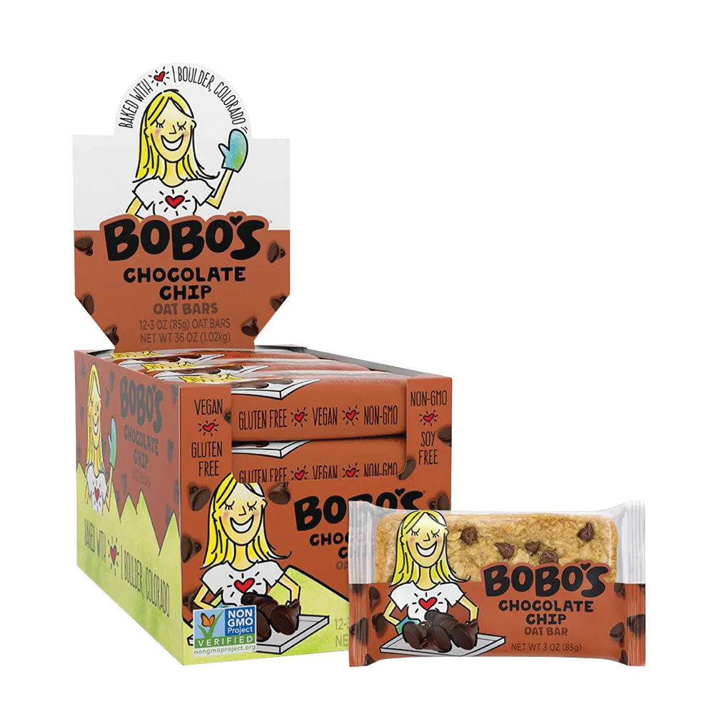 Bobo's Chocolate Chip Oat Bars - 12ct