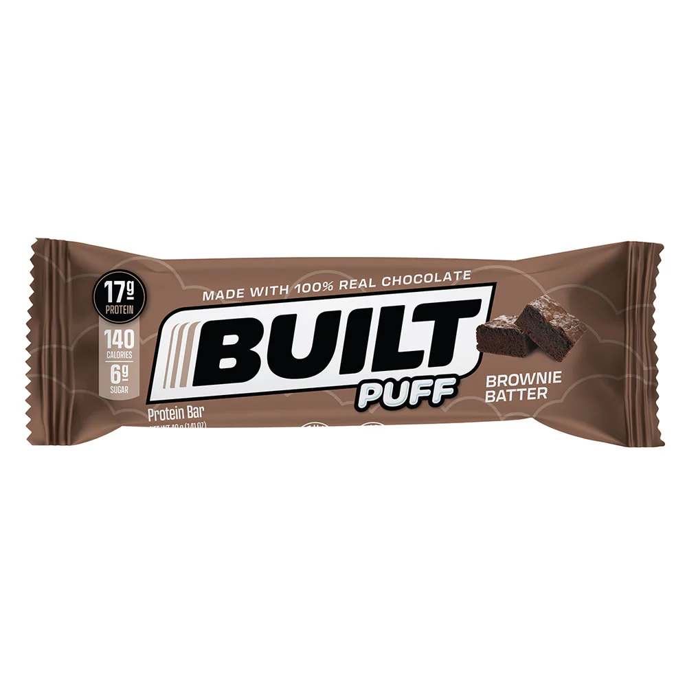 Built Puff Protein Bar Brownie Batter Bars - 12ct