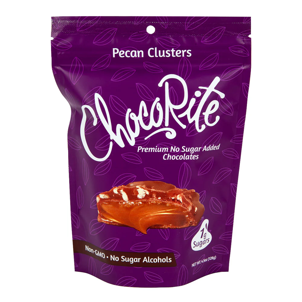Chocorite Milk Chocolate Pecan Clusters Bags - 6ct
