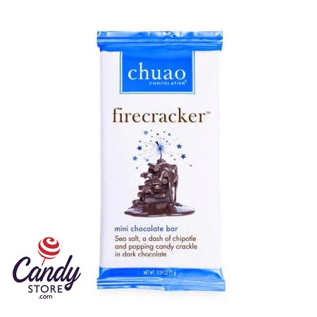 Mini Chuao Firecracker Dark Chocolate Bars - 24ct - Image 3