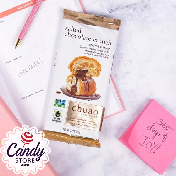 Chuao Salted Chocolate Crunch Bar - 12ct - Image 3