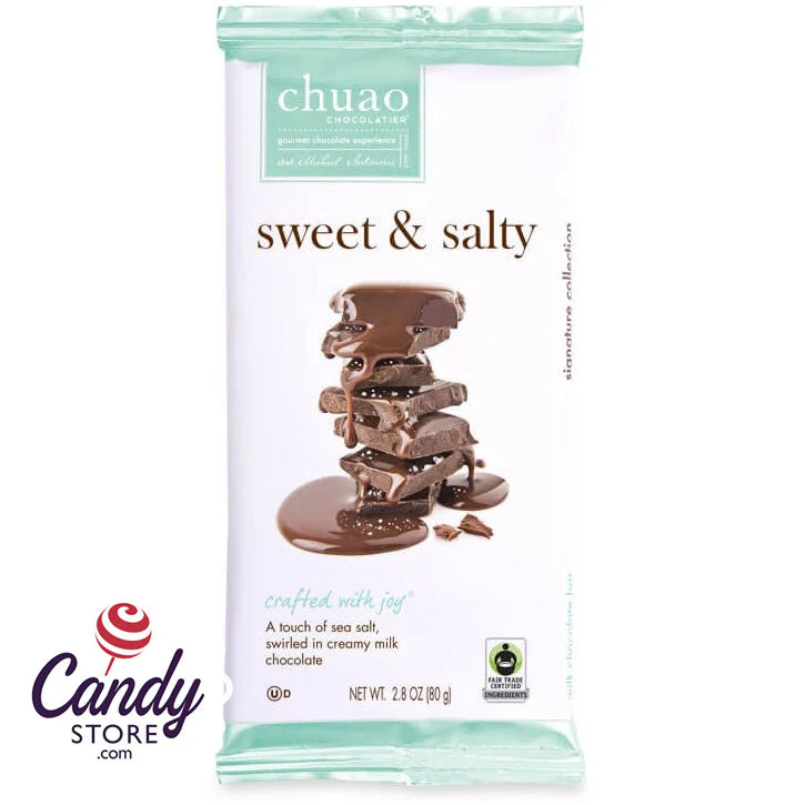 Chuao Sweet & Salty Chocolate Bars - 12ct - Image 5