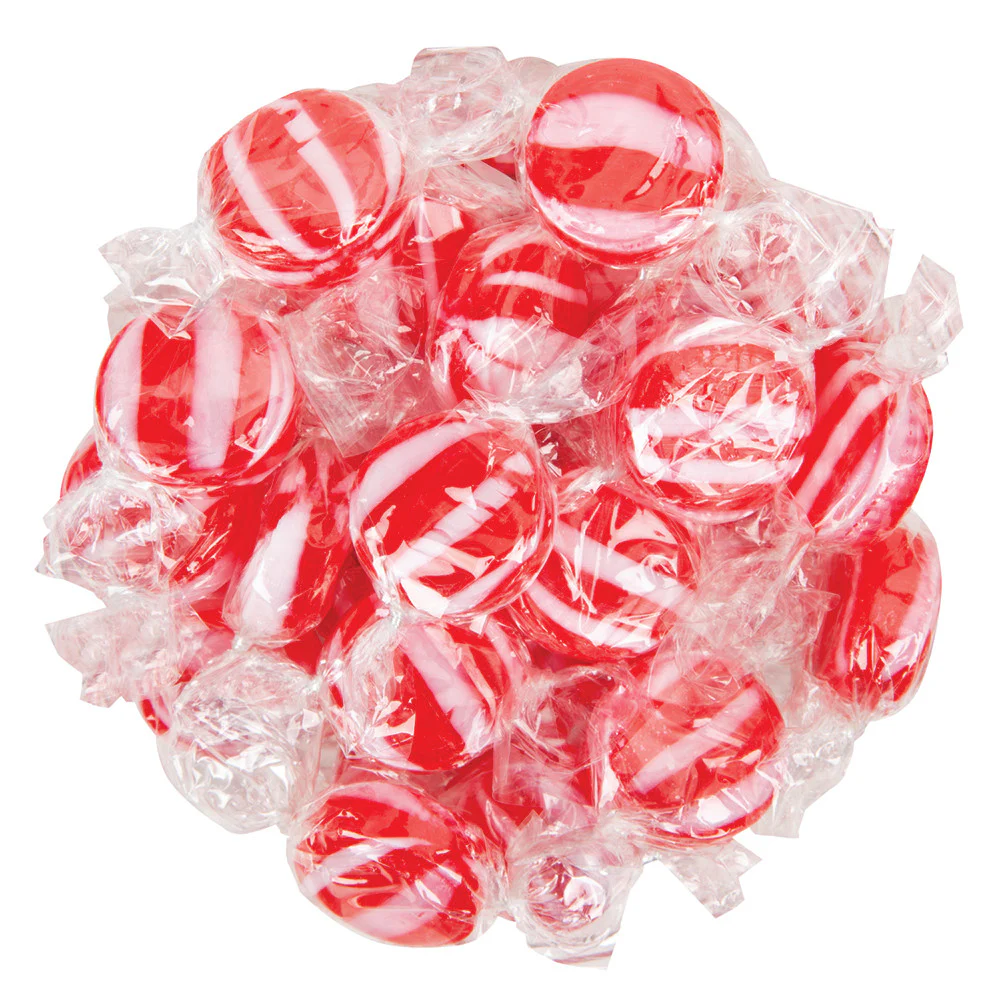 Cinnamon Discs Wrapped - 10.5lb Bulk
