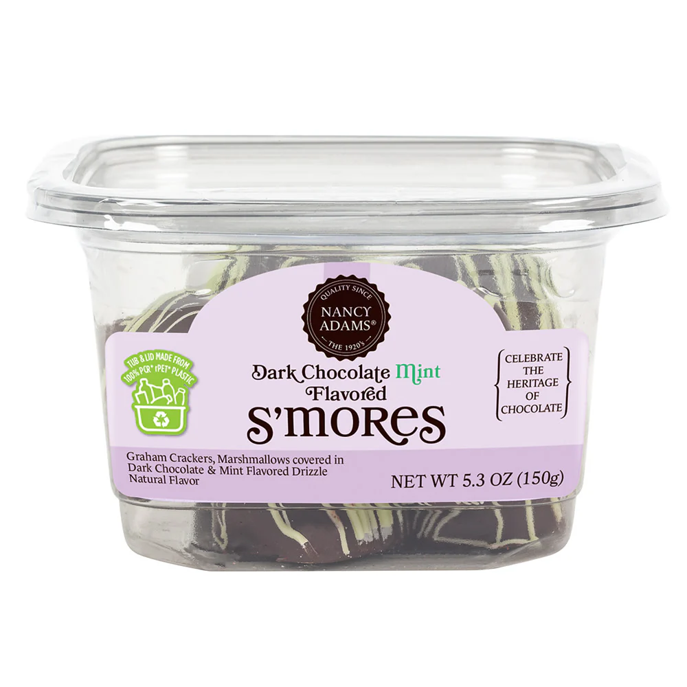 Dark Chocolate Mint S’mores Tubs - 12ct