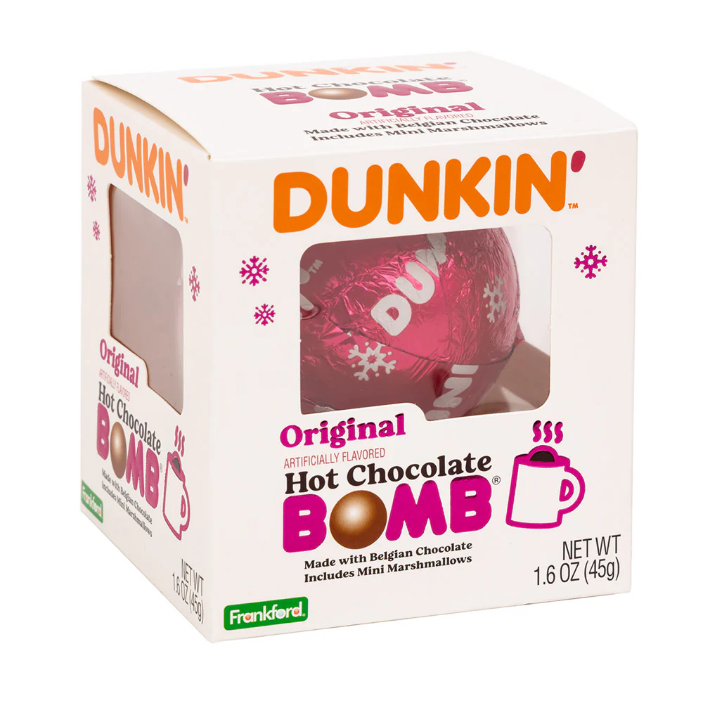 Dunkin' Original Hot Chocolate Bombs Boxes - 24ct