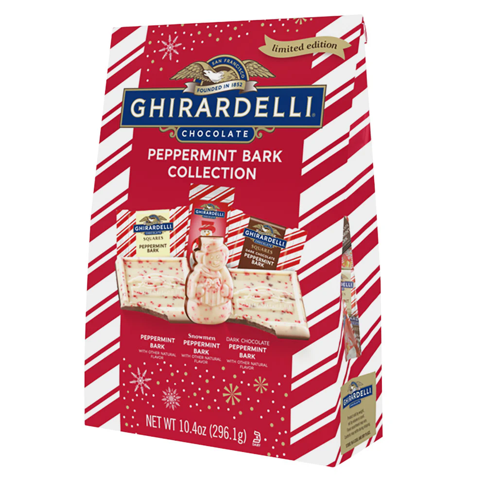 Ghirardelli Peppermint Bark Collection Bags - 6ct