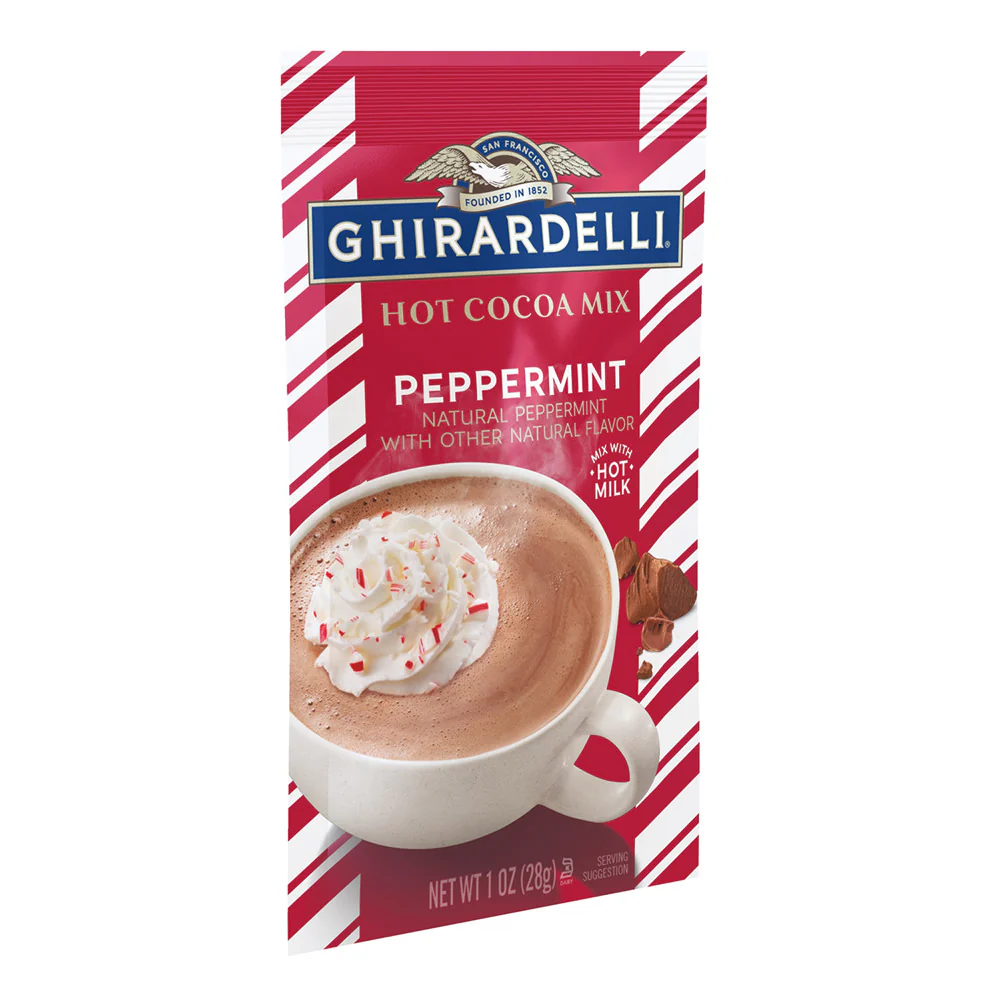 Ghirardelli Peppermint Hot Cocoa Mix - 25ct