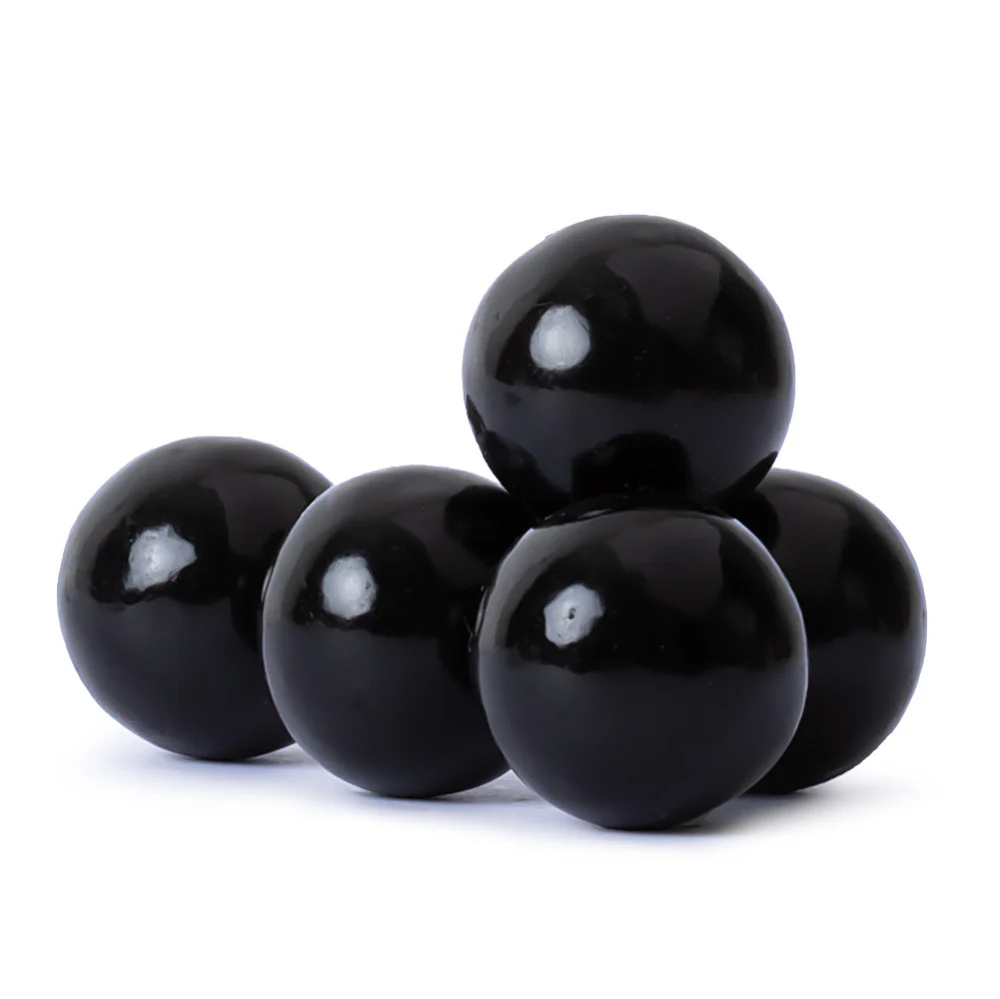 Gumballs Black Tutti Frutti - 14.43lb Bulk