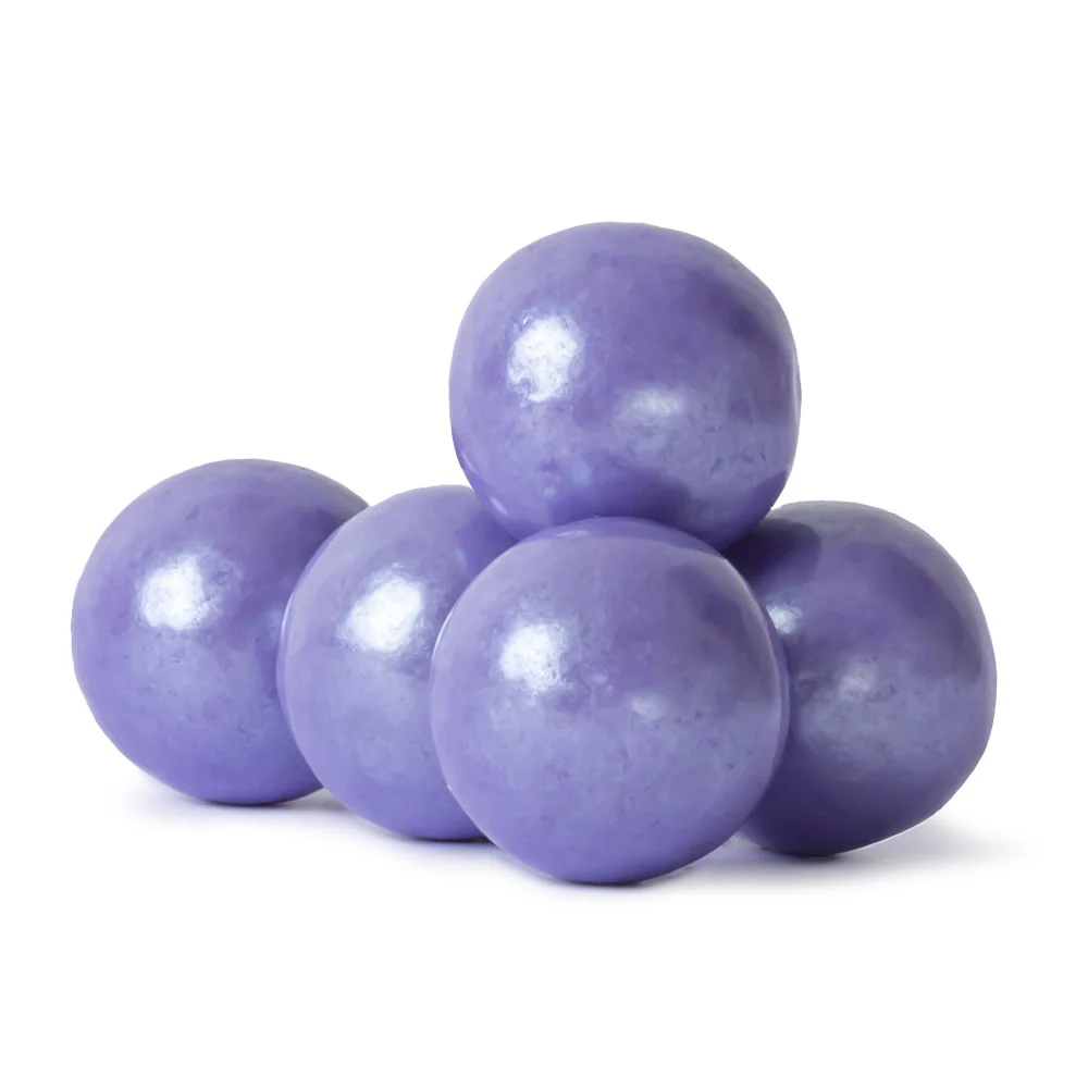 Gumballs Shimmer Lavender Tutti Frutti - 12lb Bulk