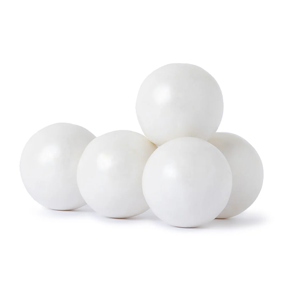 Gumballs Shimmer White Tutti Frutti - 12lb Bulk