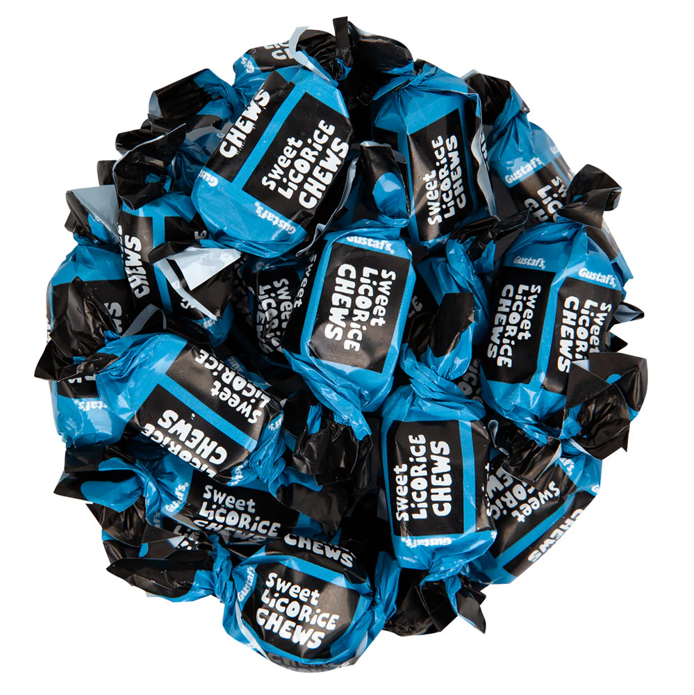 Gustaf’s Sweet Licorice Toffee Chews - 5lb