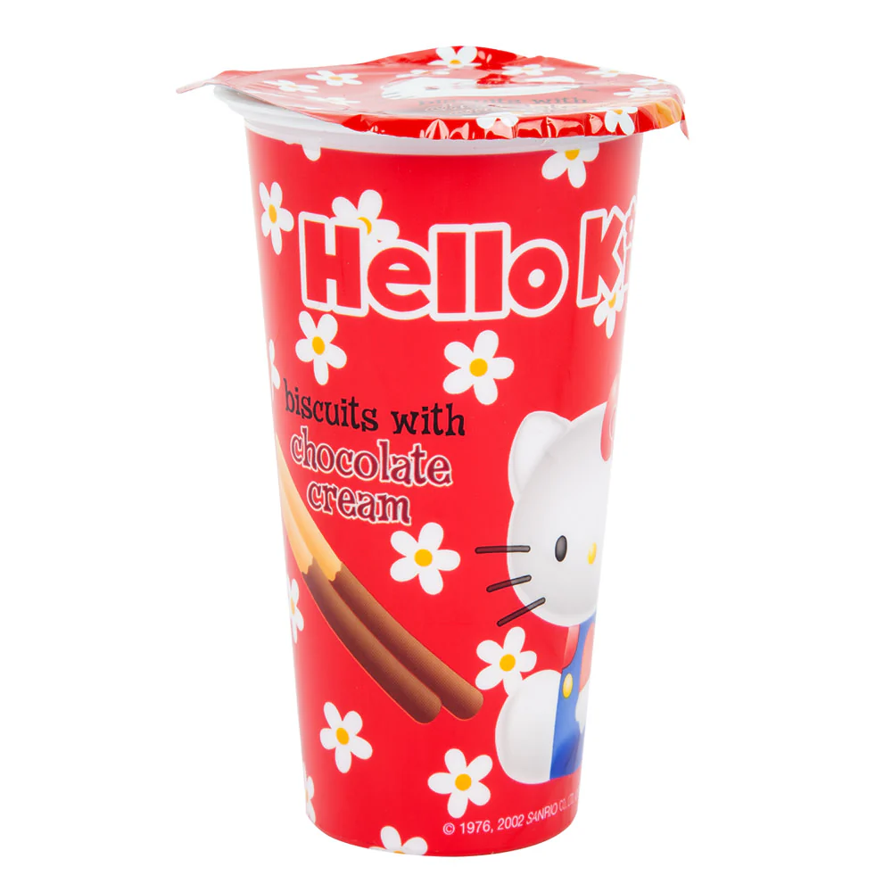Hello Kitty Biscuit and Chocolate Dip Cups - 8ct
