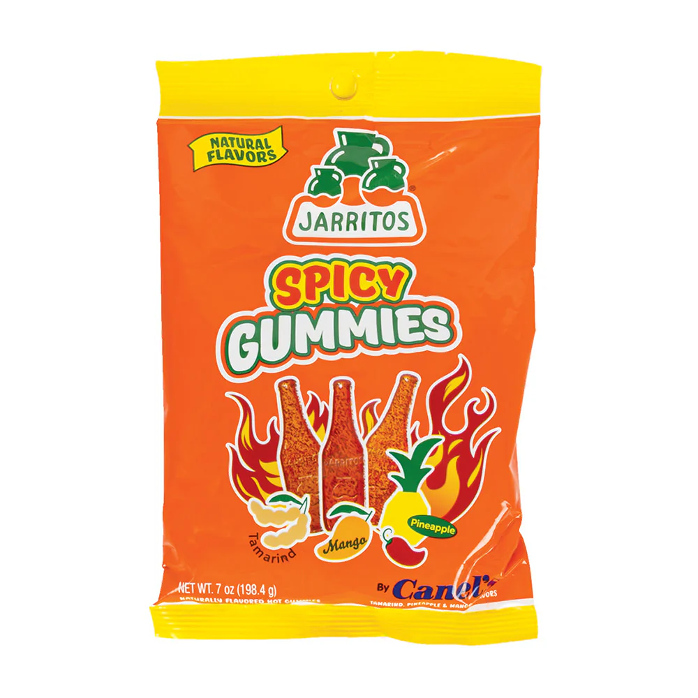 Jarritos Spicy Gummies Peg Bags - 12ct