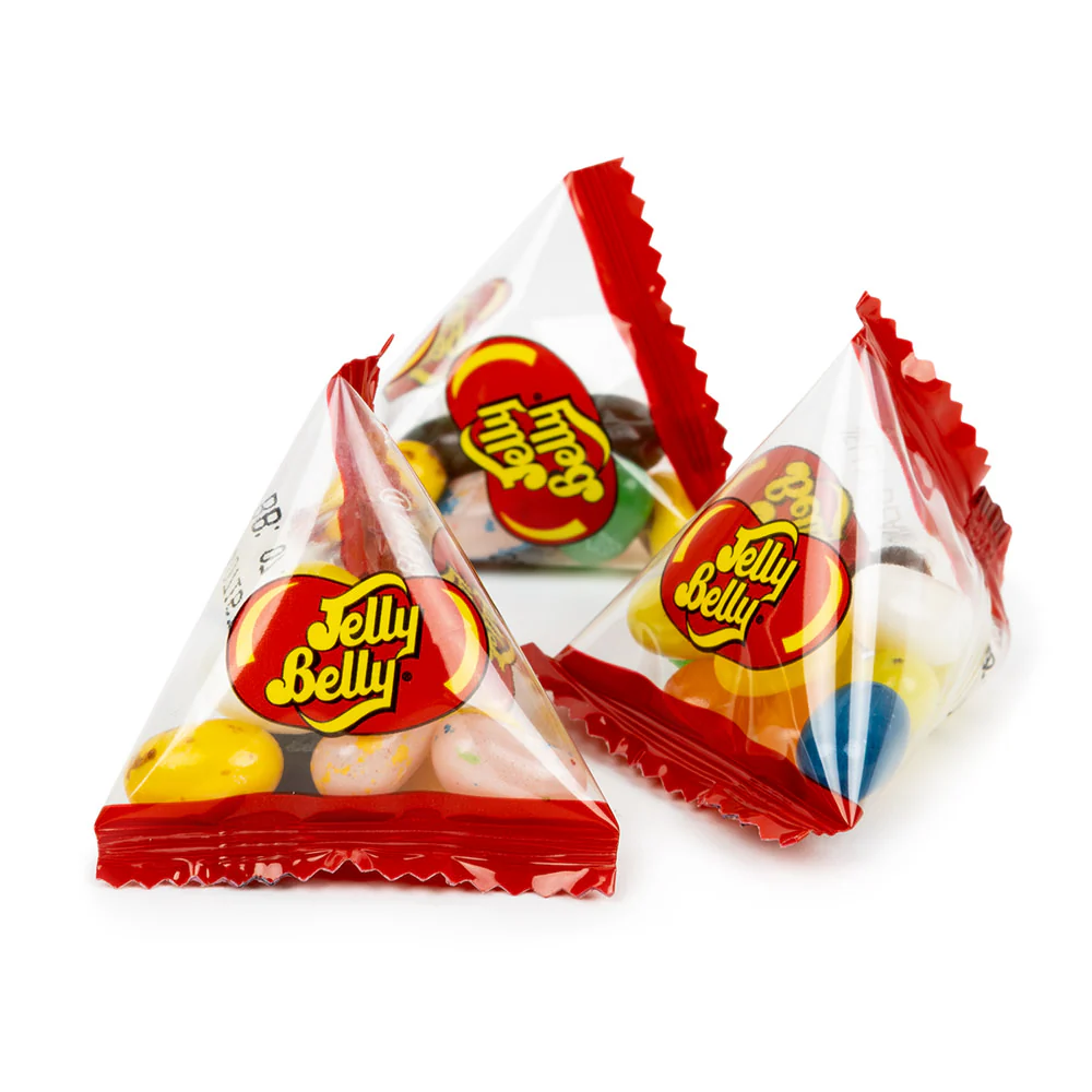 Jelly Belly 10 Flavors Pyramid Bags - 6.5lb Bulk