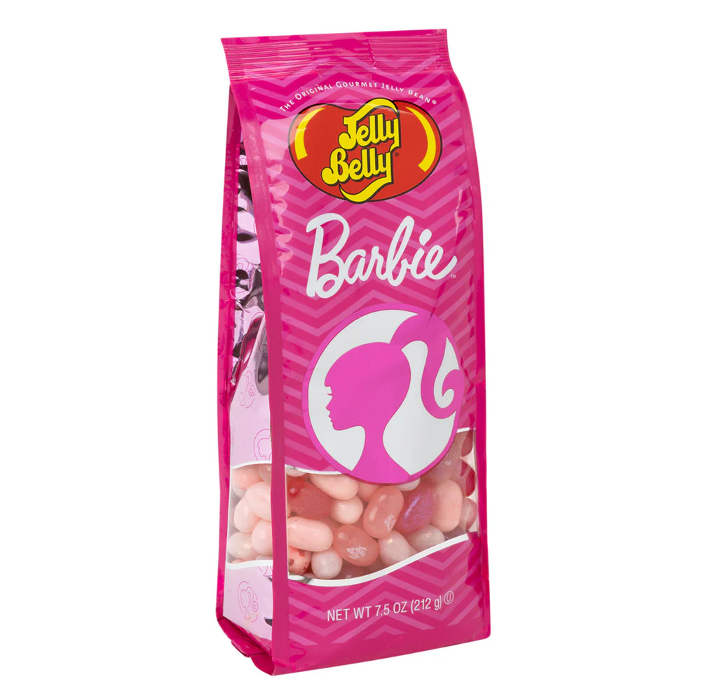Jelly Belly Barbie Assorted 7.5oz Gift Bags - 12ct