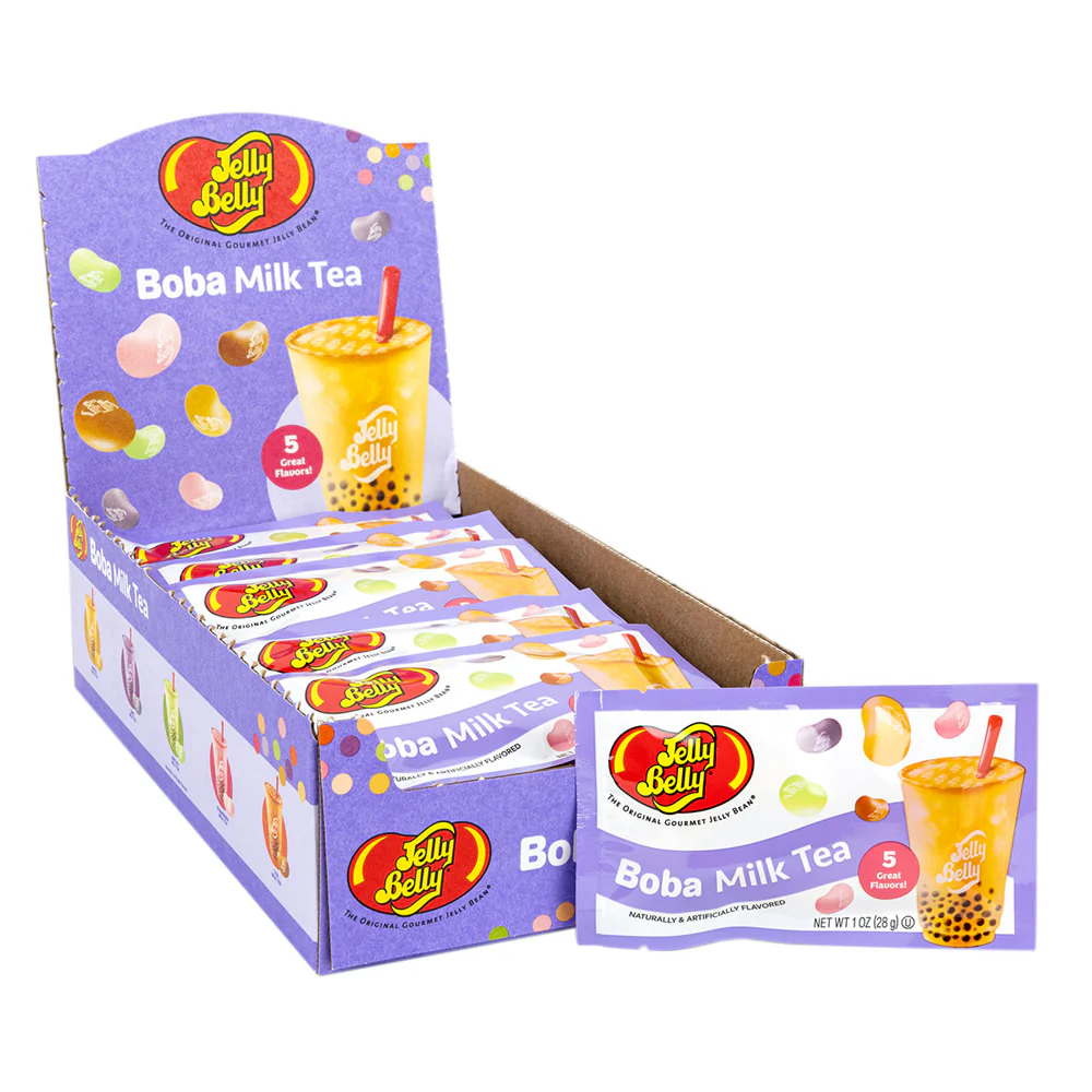 Jelly Belly Boba Milk Tea Mix 1oz Bags - 30ct