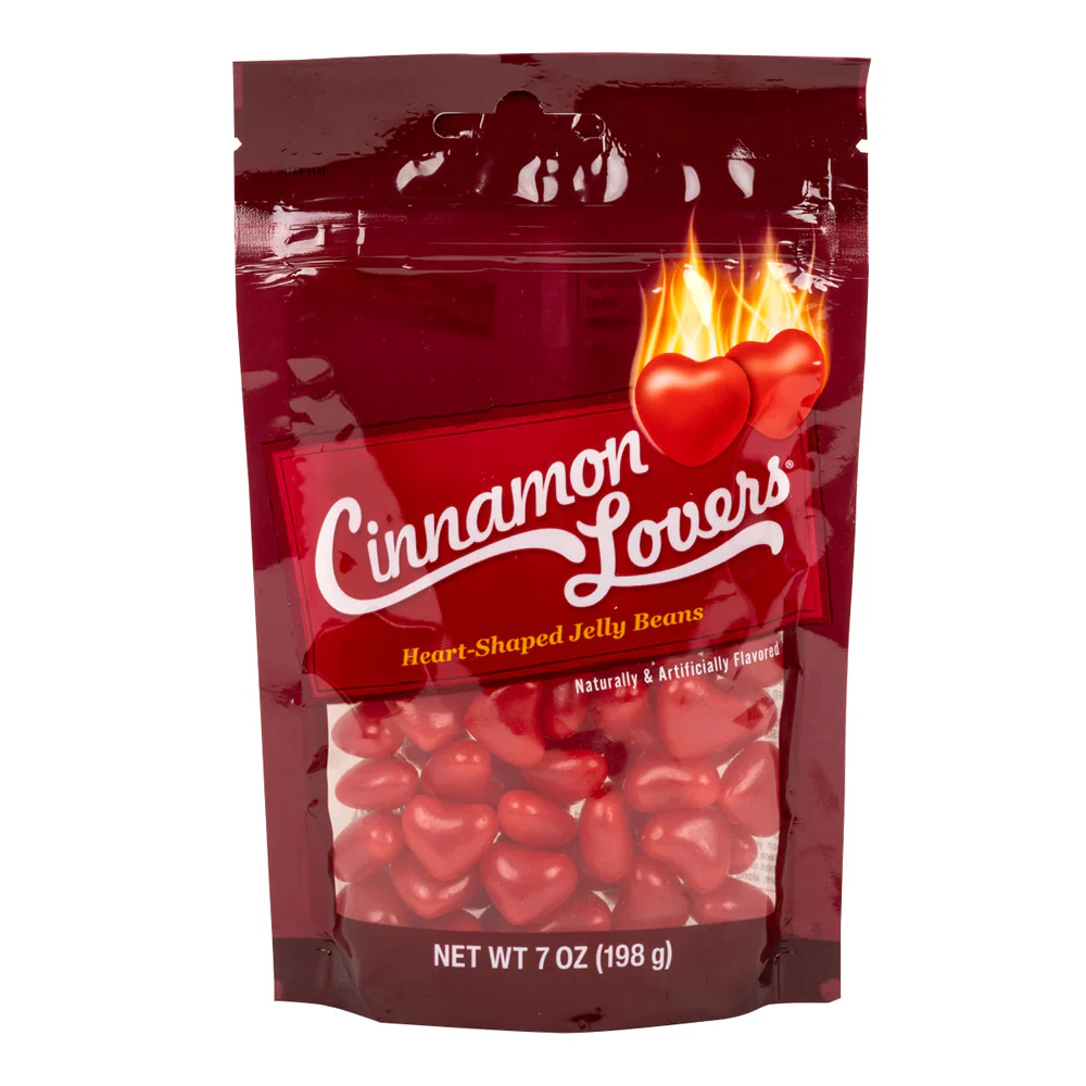 Jelly Belly Cinnamon Lovers 7oz Pouches - 12ct