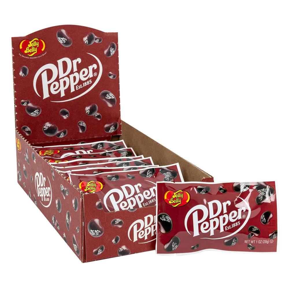 Jelly Belly Dr. Pepper 1oz Bags - 24ct