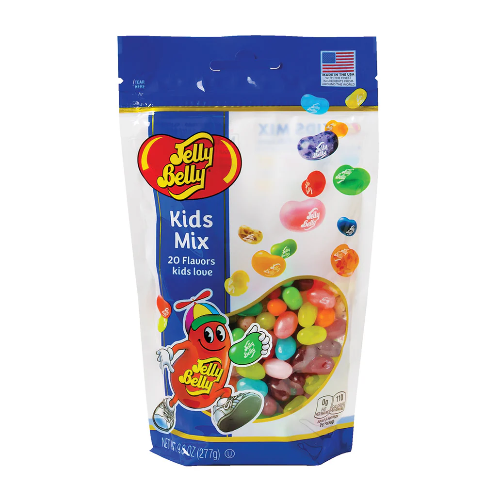 Jelly Belly Kids Mix 9.8oz Pouches - 6ct