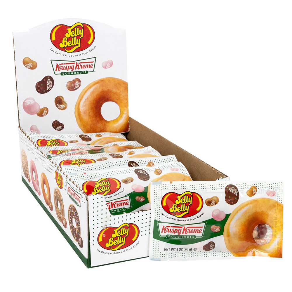 Jelly Belly Krispy Kreme Assorted 1oz Bags - 24ct