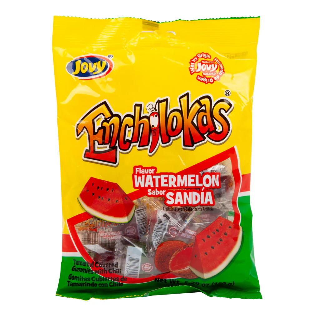 Jovy Watermelon Enchilokas Peg Bags - 24ct