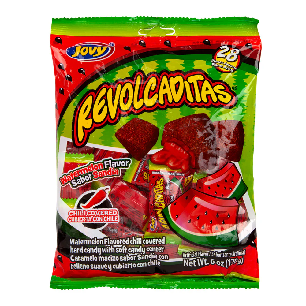 Jovy Watermelon Revolcaditas Peg Bags - 24ct