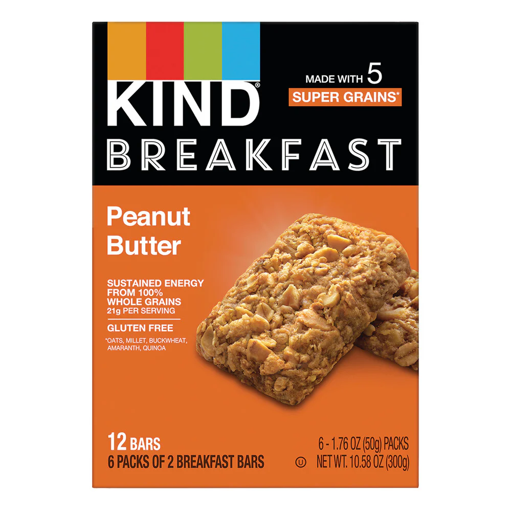 Kind Breakfast Peanut Butter Bars - 5ct