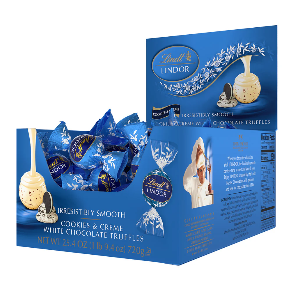 Lindt Lindor Cookies and Creme Truffles - 60ct