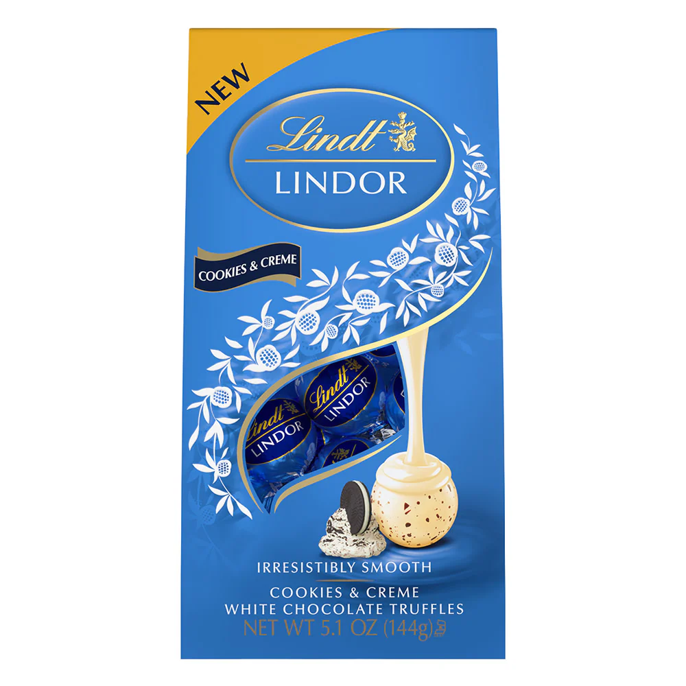 Lindt Lindor Cookies and Creme Truffles Bags - 6ct