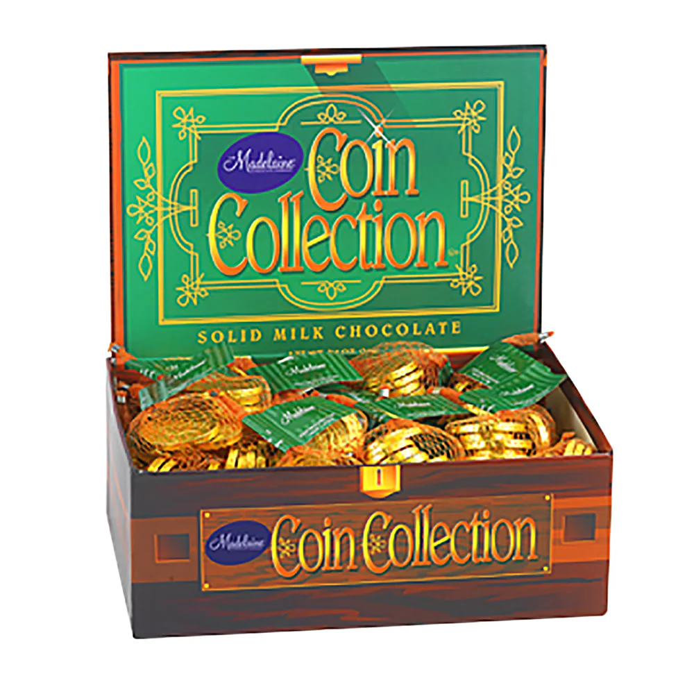 Madelaine Gold Coins Mesh Bags - 48ct