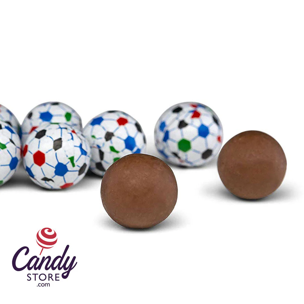 Soccer Balls Candy Milk Chocolate Madelaine - 5lb Bulk - Image 5