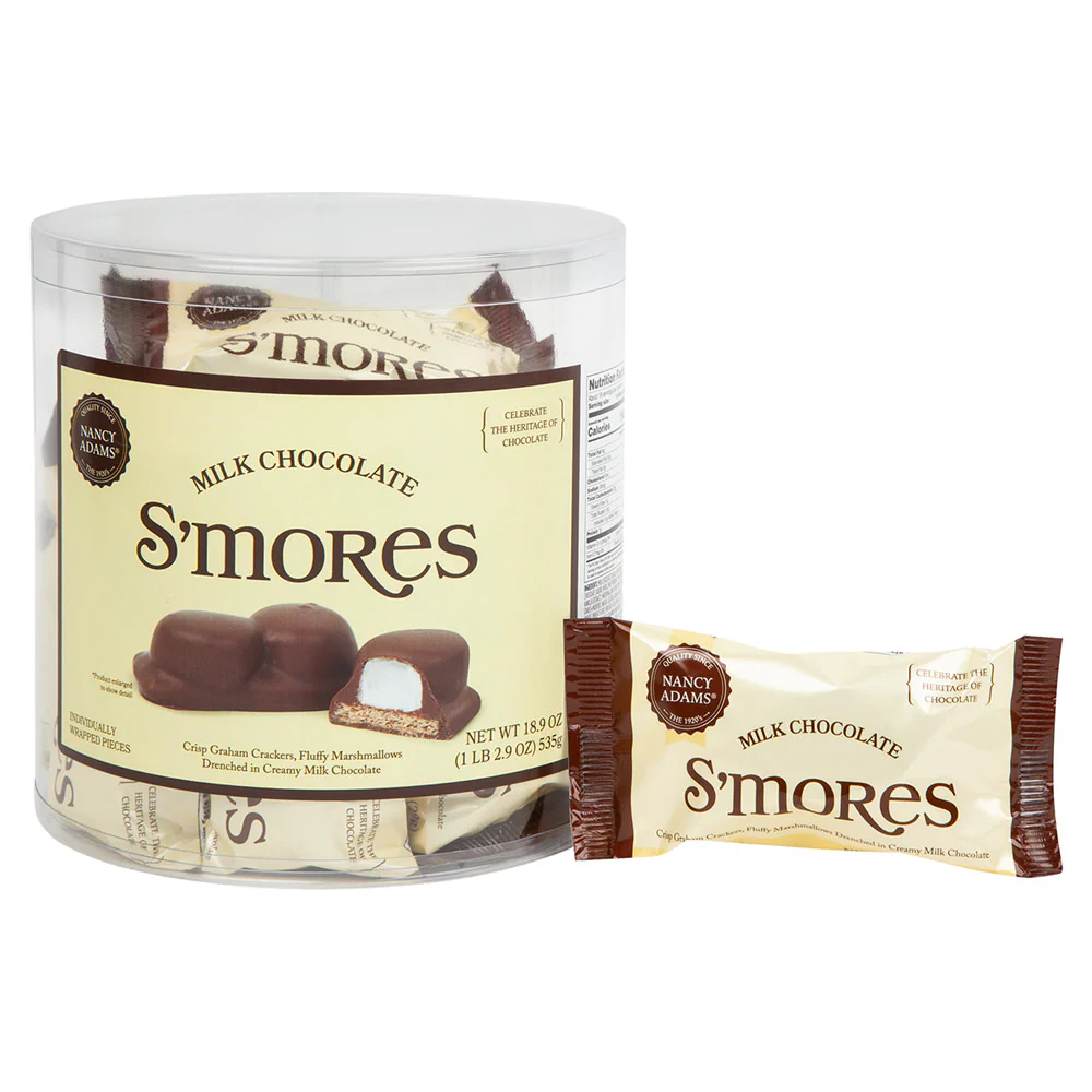 Milk Chocolate S’mores Single Serve Tubs - 18ct
