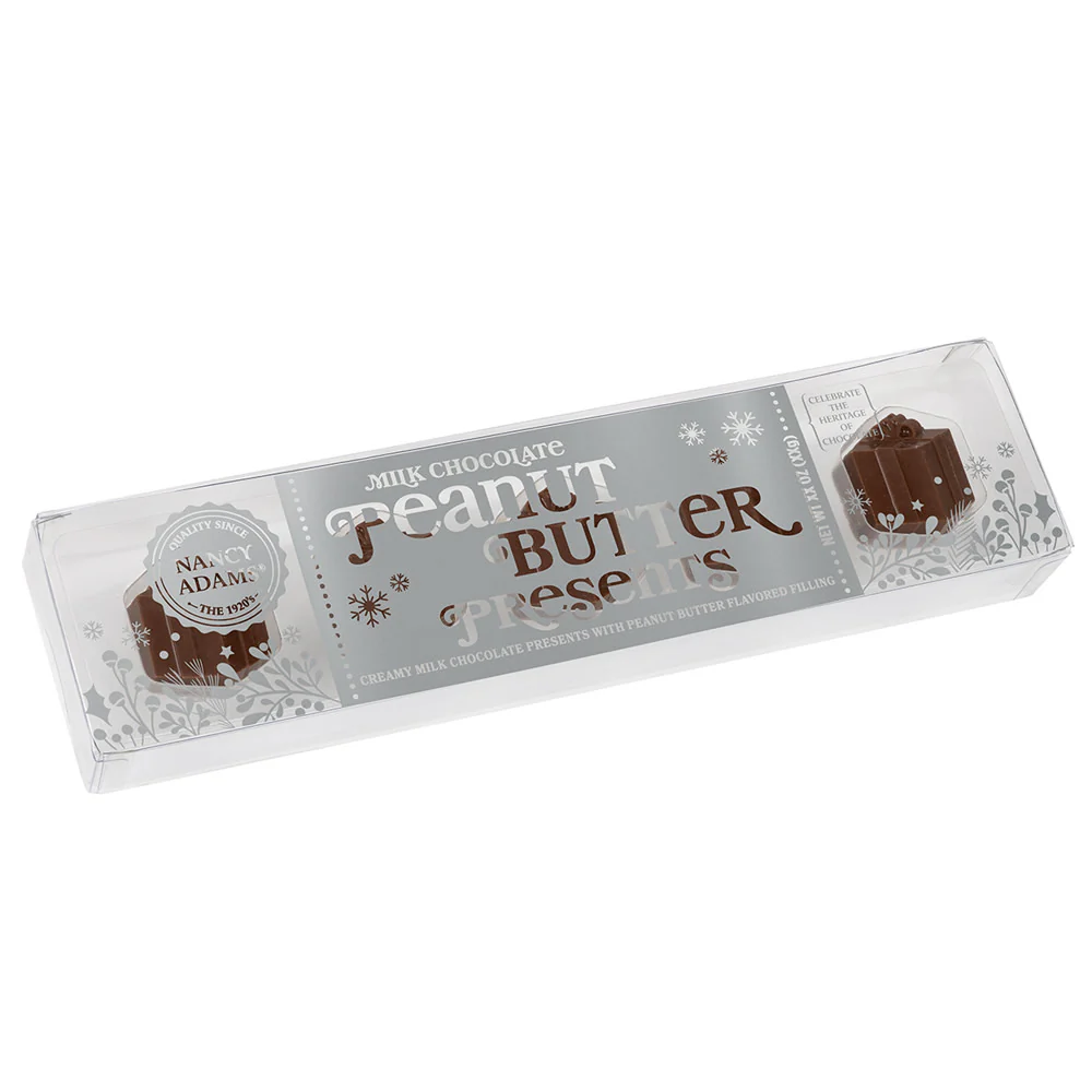 Nancy Adams Peanut Butter Presents - 12ct Tubs