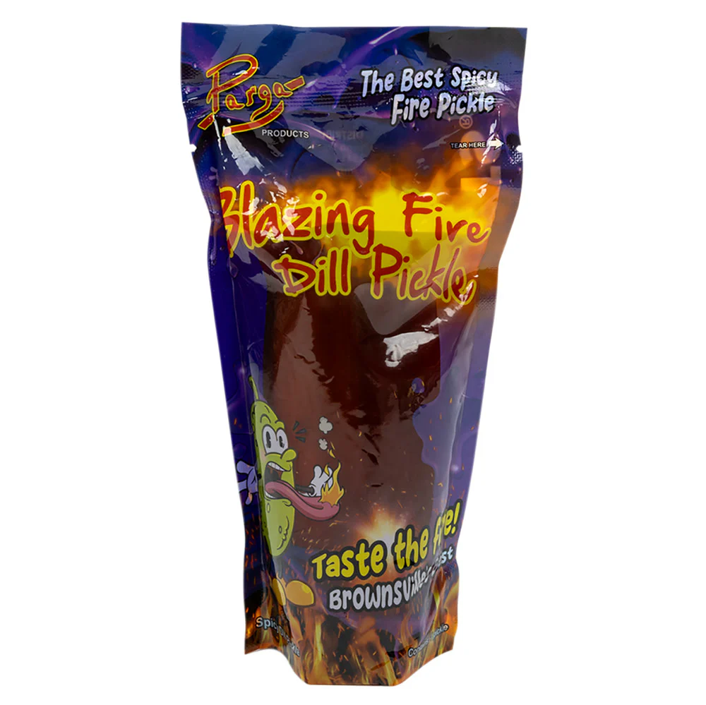 Parga Blazing Fire Dill Pickle Pouches - 16ct