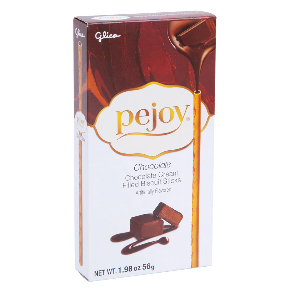Pejoy Chocolate Cream Filled Biscuit Sticks - 10ct