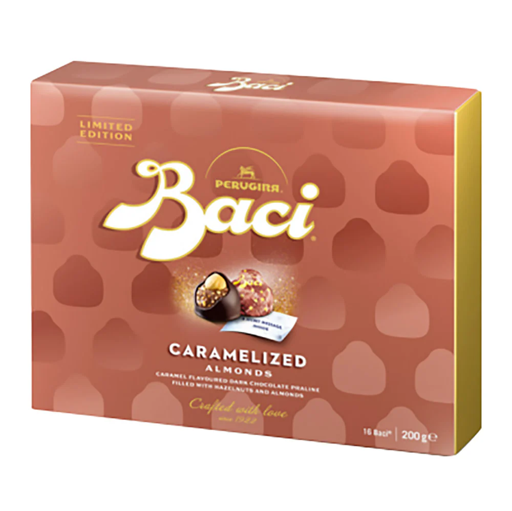 Perugina Baci Caramelized Almonds Boxes - 10ct