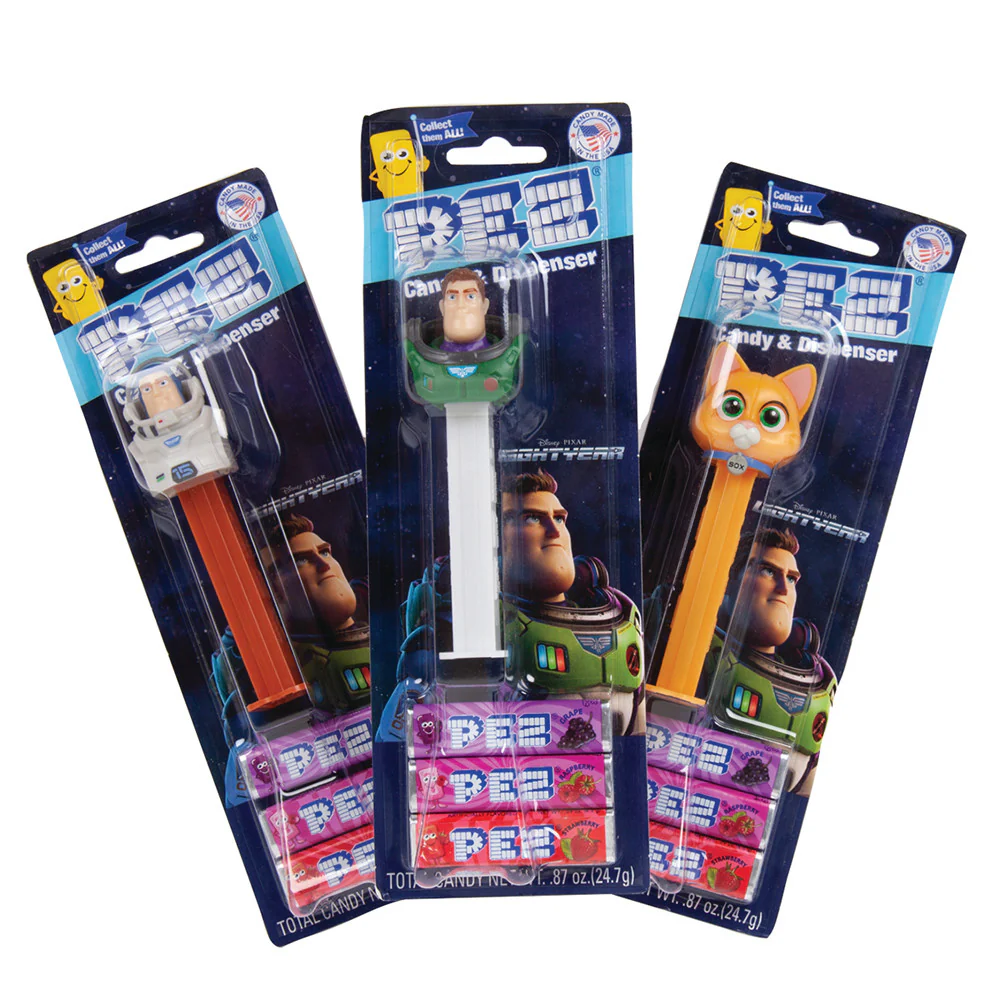 Pez Lightyear Assorted Blister - 12ct