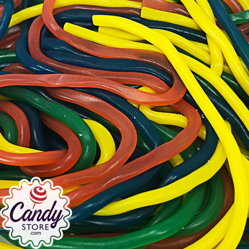 Gustaf's Rainbow Licorice Laces - 20lb - Image 3