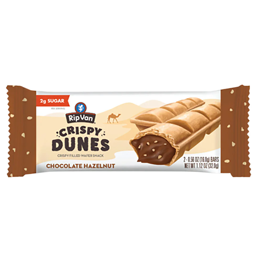 Rip Vanilla Crispy Dunes Chocolate Hazelnut - 12ct