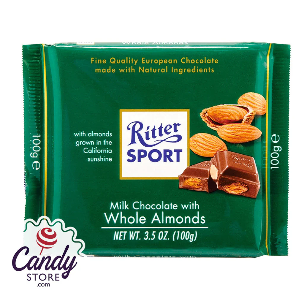 Ritter Sport Milk Chocolate Almond - 11ct - Image 3