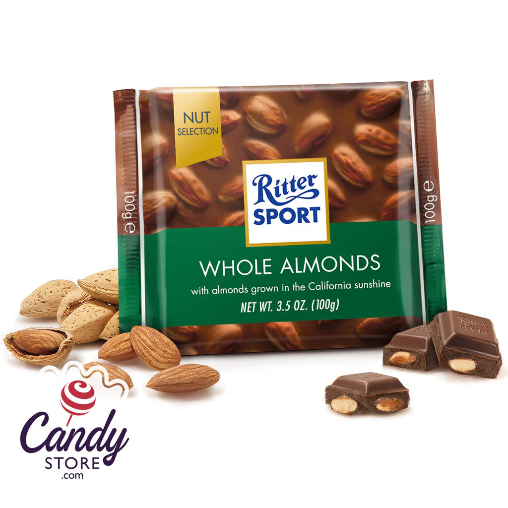 Ritter Sport Milk Chocolate Almond - 11ct - Image 4