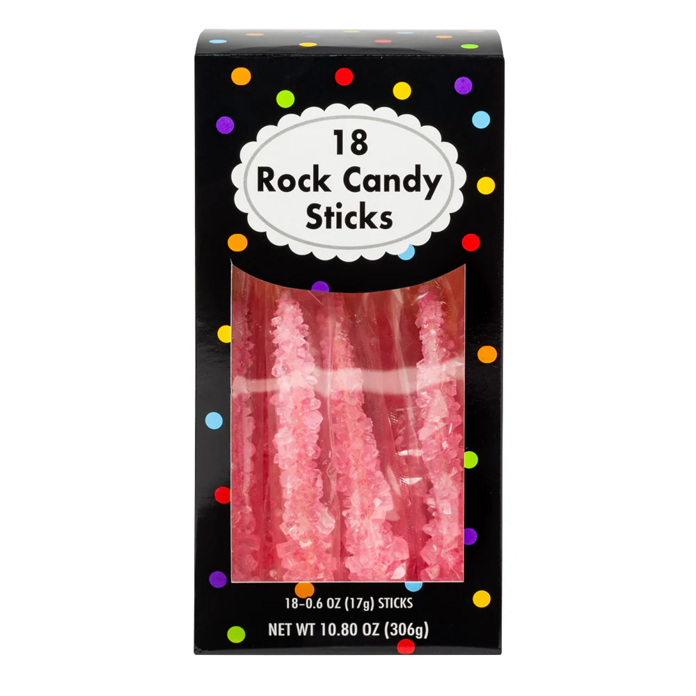 Rock Candy Pink Wrapped 18ct 10.8oz Boxes - 4ct