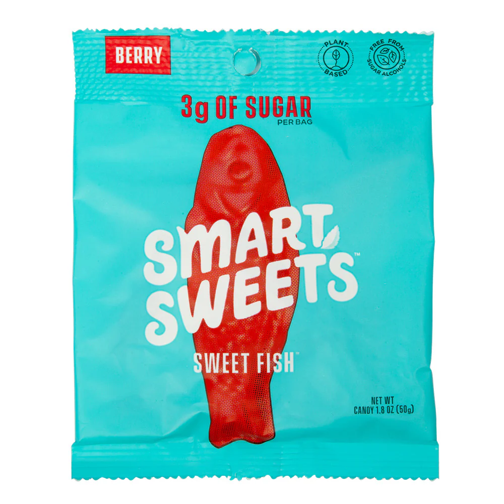 SmartSweets Sweet Fish Peg Bags - 12ct