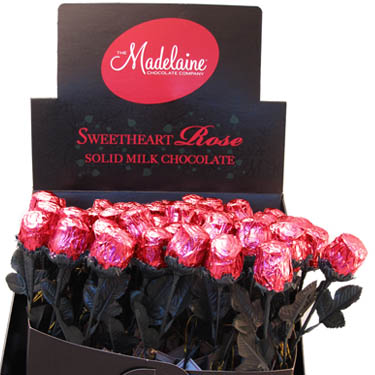 Red Roses Solid Chocolate - 48ct - Image 3