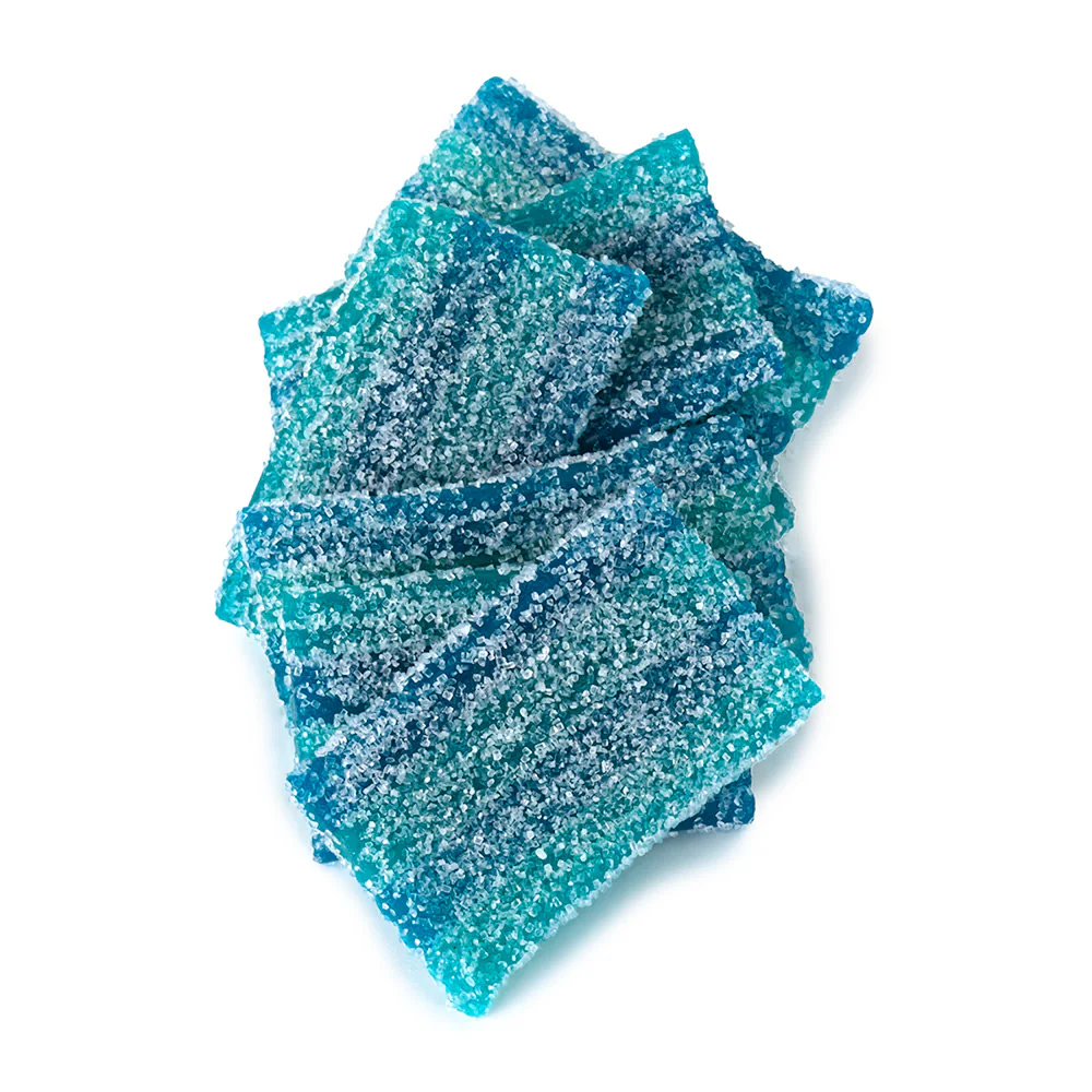 Sour Power Berry Blue Snax Mini Belts - 19.8lb Bulk