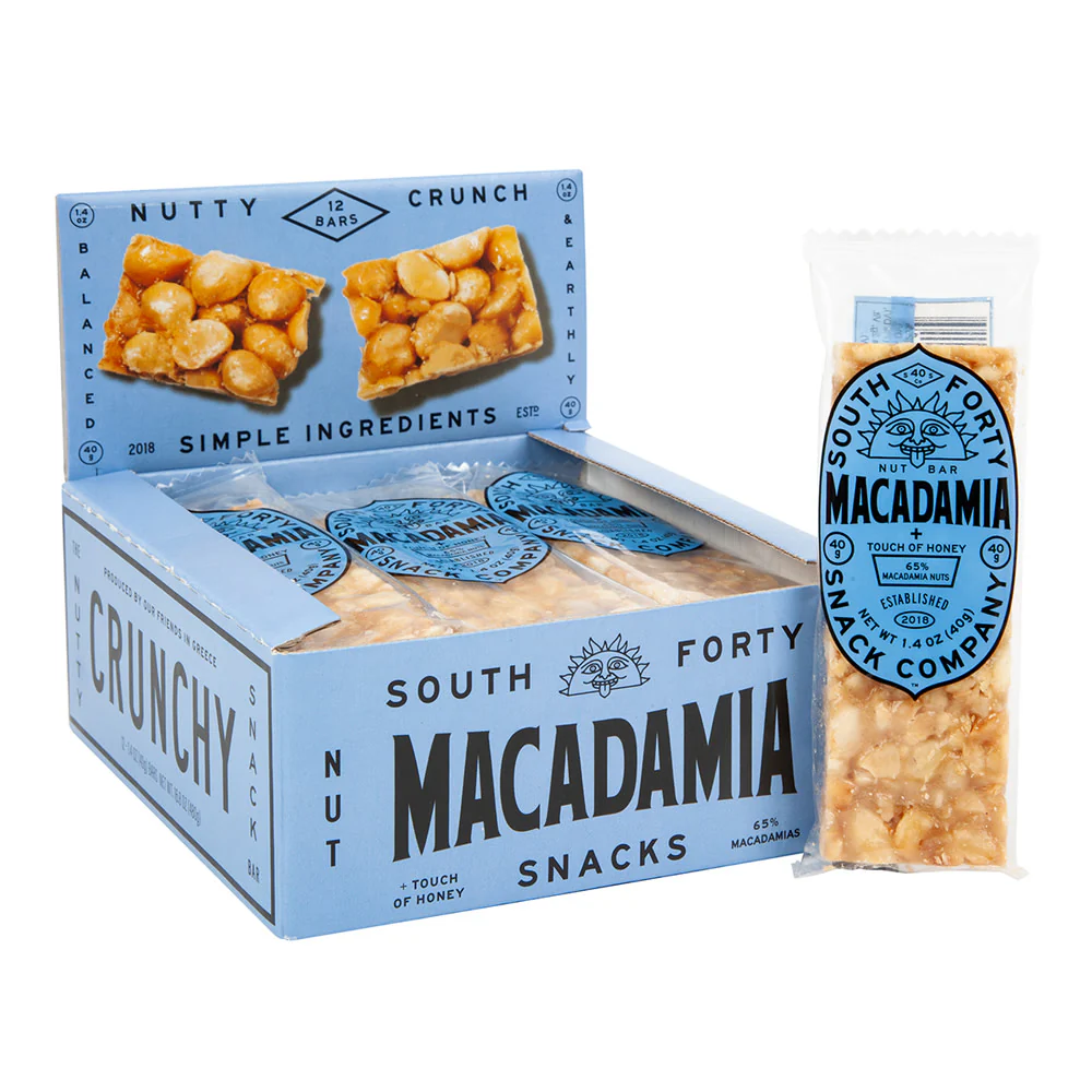 South Forty Macadamia Nut Bar - 12ct