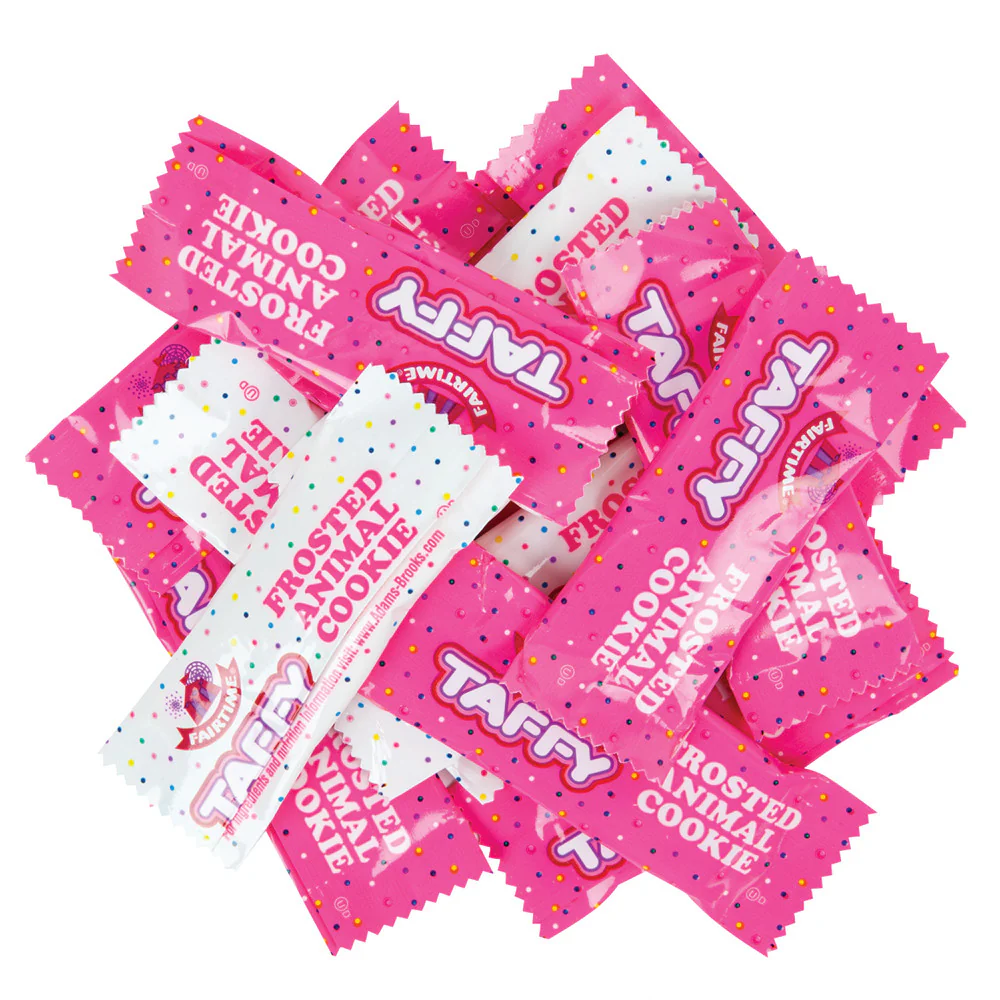 Taffy Frosted Animal Cookie - 3lb Bulk